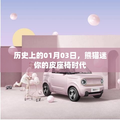 熊貓迷你皮座椅時代的開啟日，歷史上的1月3日