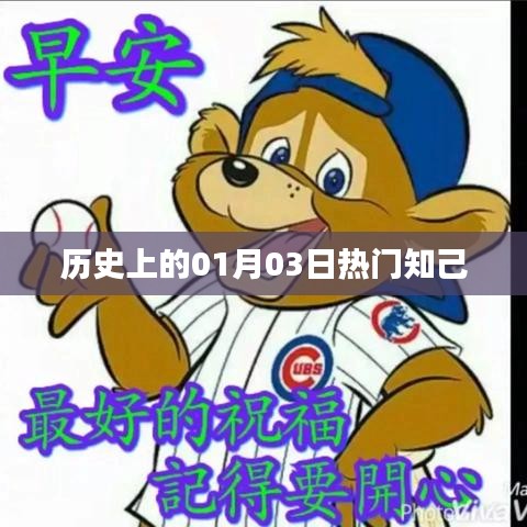 歷史上的知己相聚日，一月三日回顧