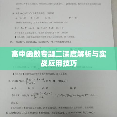 高中函數(shù)專(zhuān)題二深度解析與實(shí)戰(zhàn)應(yīng)用技巧