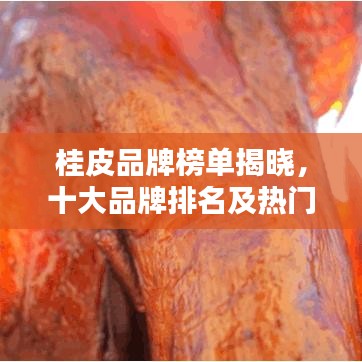 桂皮品牌榜單揭曉，十大品牌排名及熱門推薦