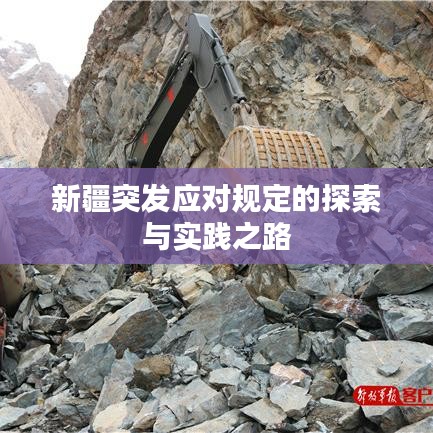 新疆突發(fā)應(yīng)對規(guī)定的探索與實(shí)踐之路