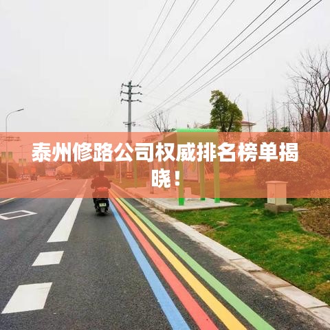 泰州修路公司權(quán)威排名榜單揭曉！