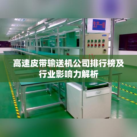 高速皮帶輸送機(jī)公司排行榜及行業(yè)影響力解析