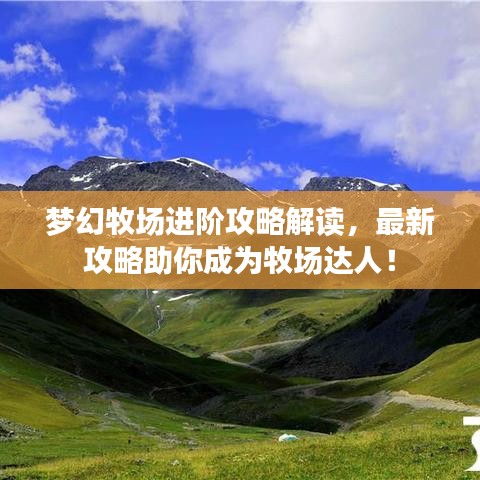夢幻牧場進(jìn)階攻略解讀，最新攻略助你成為牧場達(dá)人！