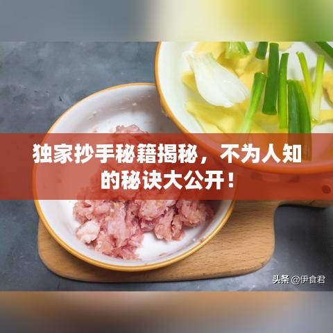 獨家抄手秘籍揭秘，不為人知的秘訣大公開！