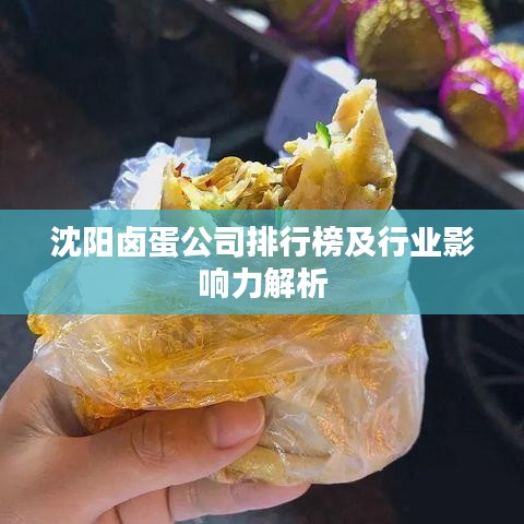 沈陽鹵蛋公司排行榜及行業(yè)影響力解析