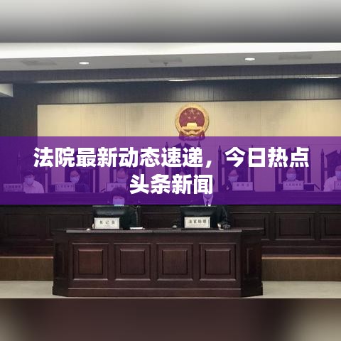 法院最新動態(tài)速遞，今日熱點頭條新聞
