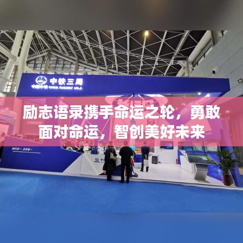 勵(lì)志語錄攜手命運(yùn)之輪，勇敢面對命運(yùn)，智創(chuàng)美好未來
