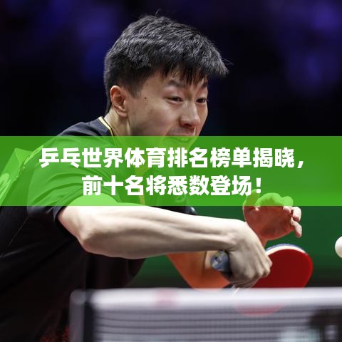 乒乓世界體育排名榜單揭曉，前十名將悉數(shù)登場！